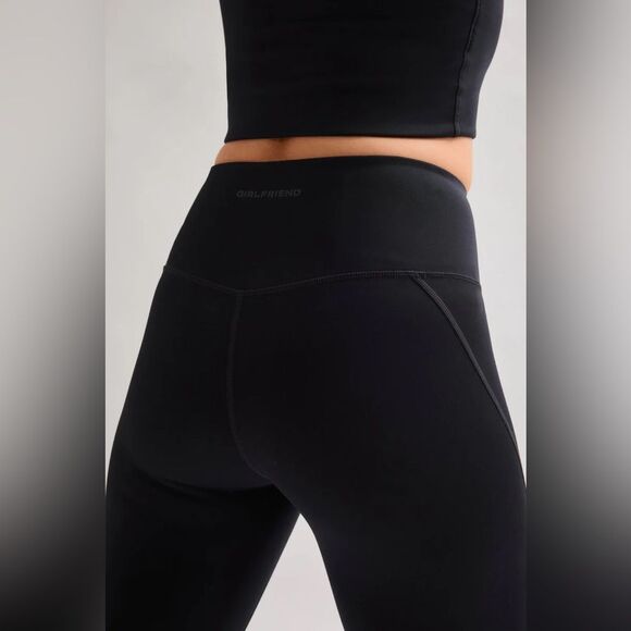 NEW Girlfriend Collective Black Compressive High-Rise Legging Medium - Picture 3 of 7